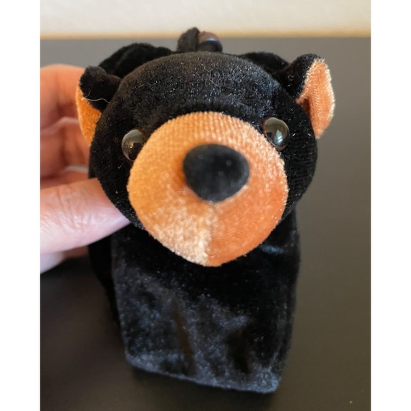 NEW - Bear Charm Keychain with Pouch-Purse Charm, Airpod Case, Mini Catchall - Picture 2 of 11